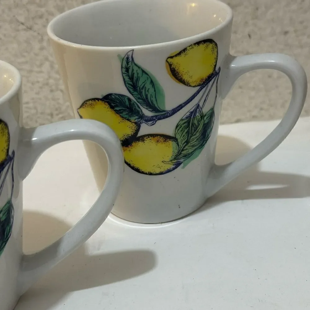 4 Sonoma Life & Style lemon  Coffee Mug